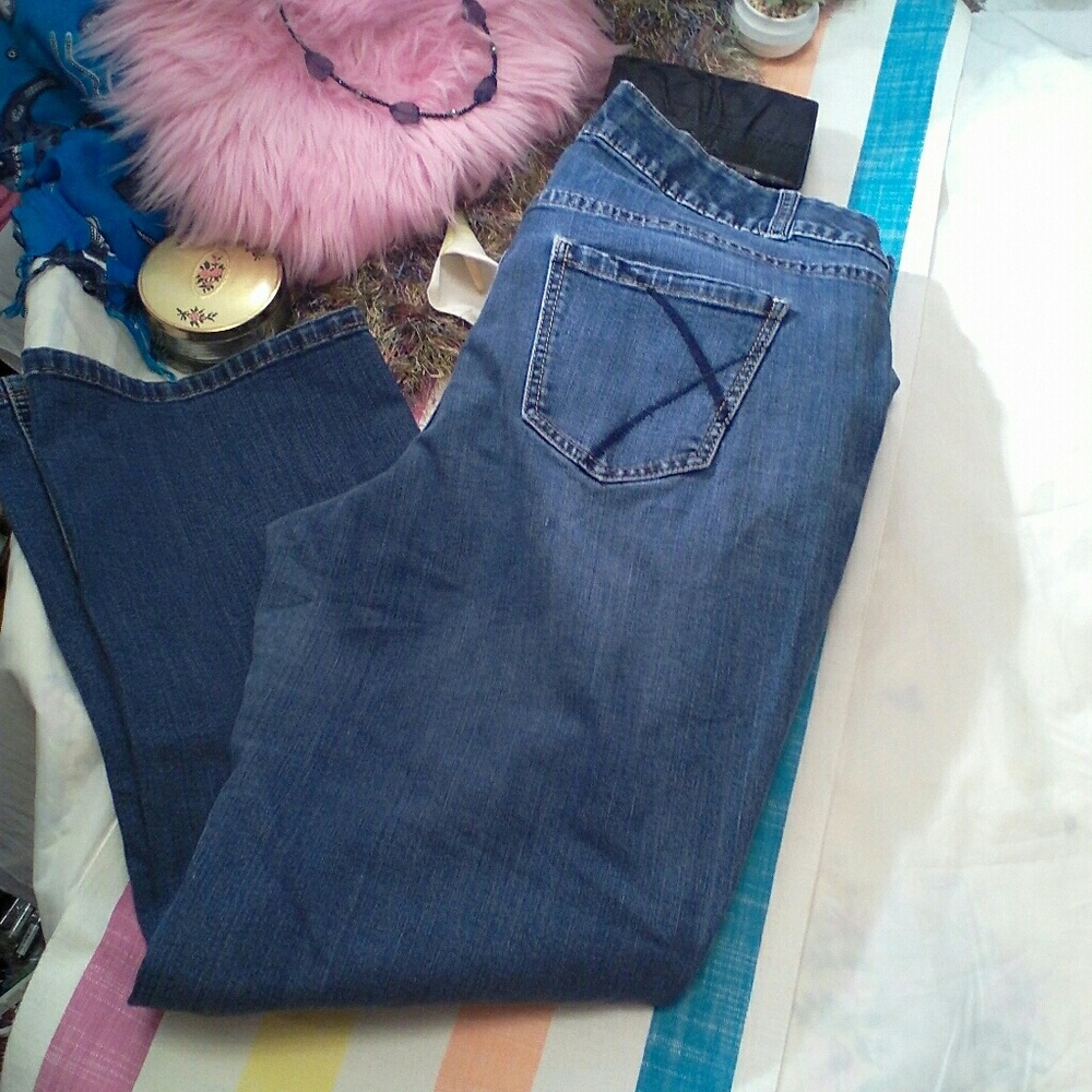 Lane Bryant waist slimming bootcut jeans